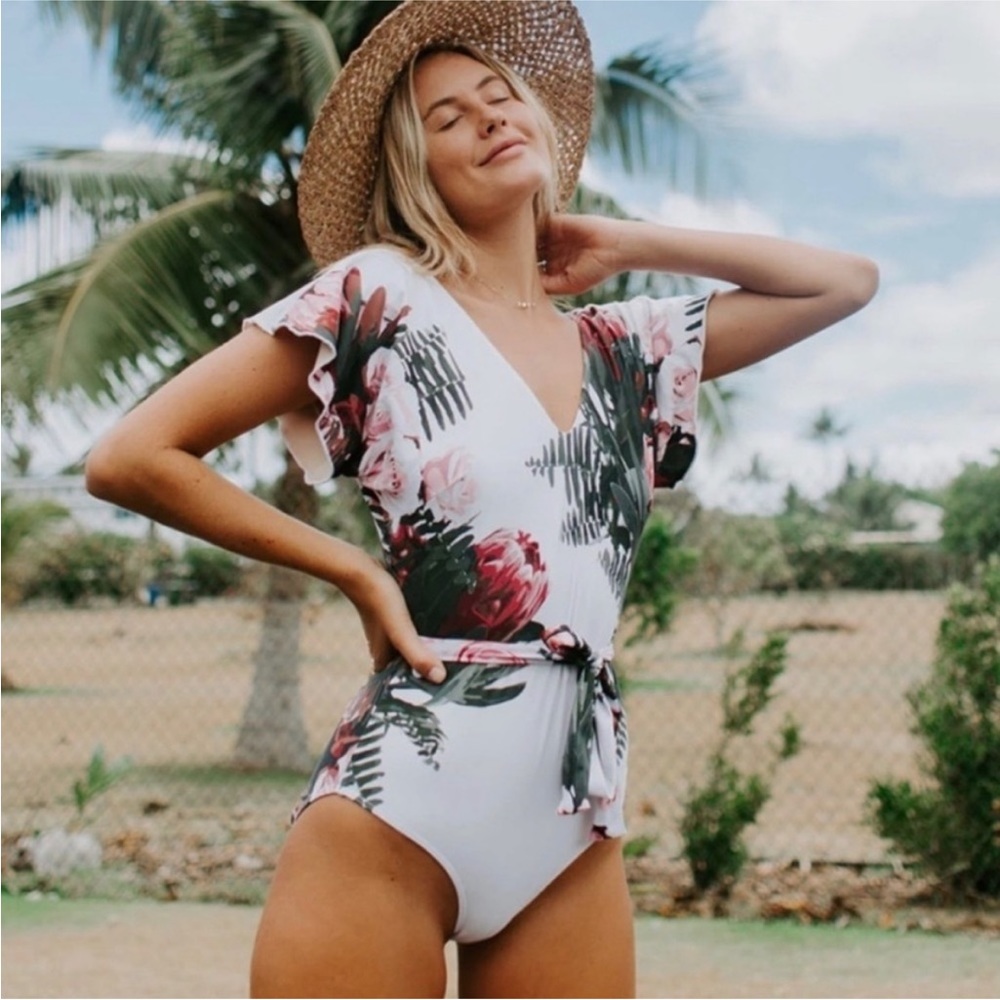 Albion Fit Desert Rose Cape One Piece